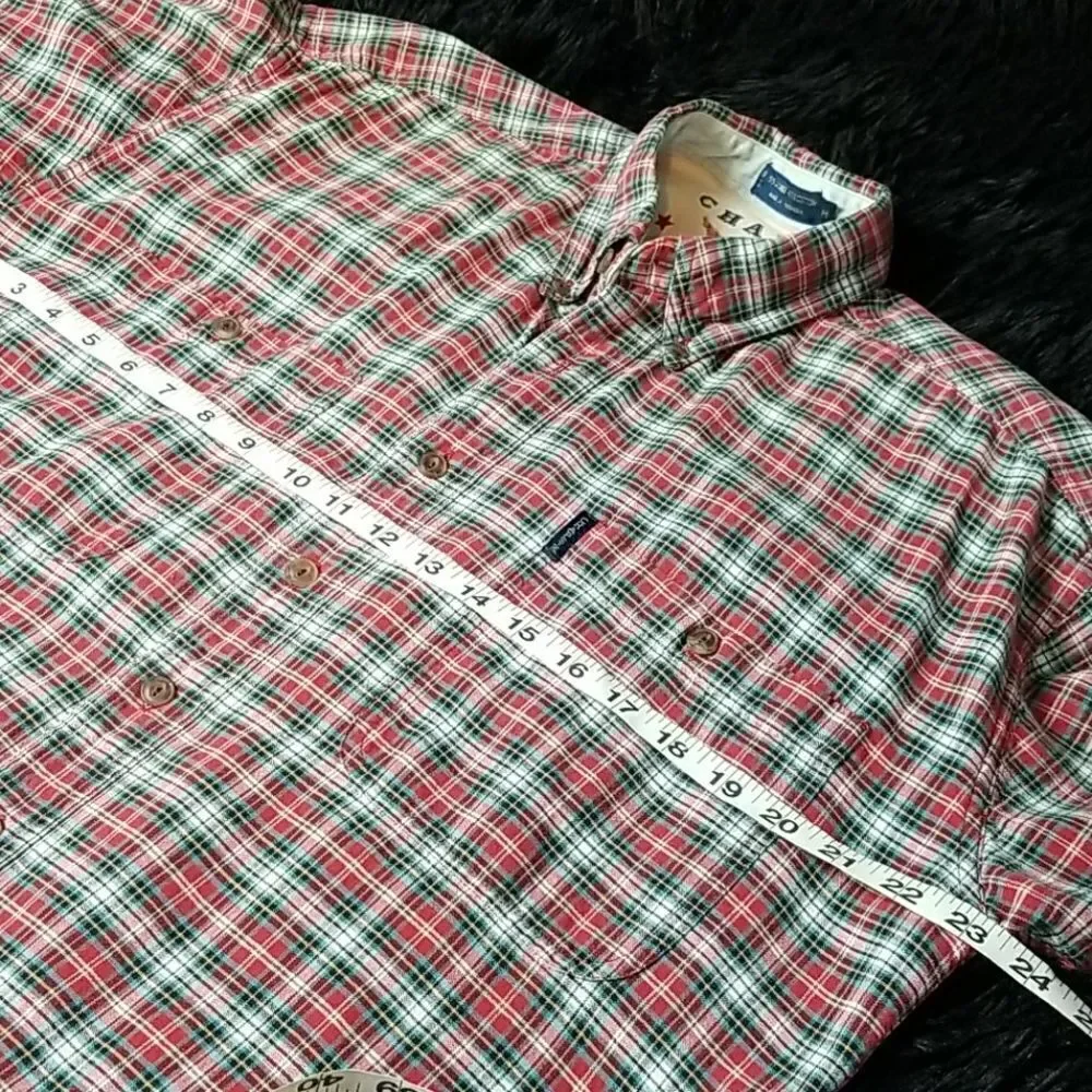 🖤5/$20🖤 CHAPS..RALPH LAUREN.. plaid button down shirt..